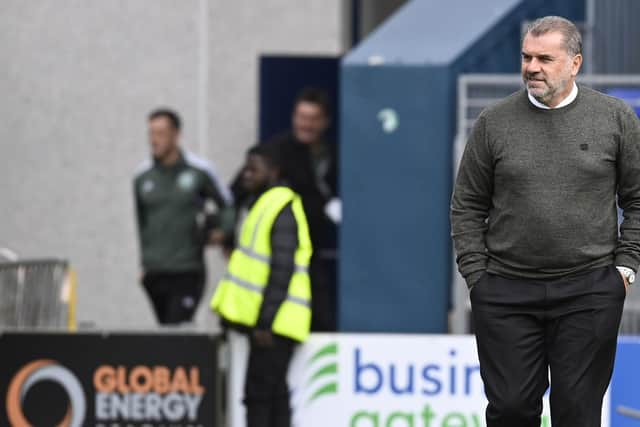 Ange Postecoglou continues to be linked with the vacant Brighton & Hove Albion job.  (Photo by Rob Casey / SNS Group)