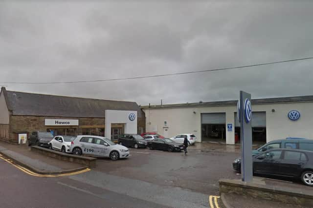 Hawco Garage, The Wards, Elgin