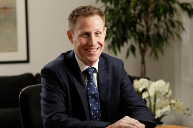 Mike Stirton, head of temporaries and contractors for Core-Asset Consulting, which is based in Edinburgh.
