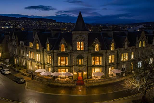 An external view of the revamped Ambassador Hotel in Inverness.