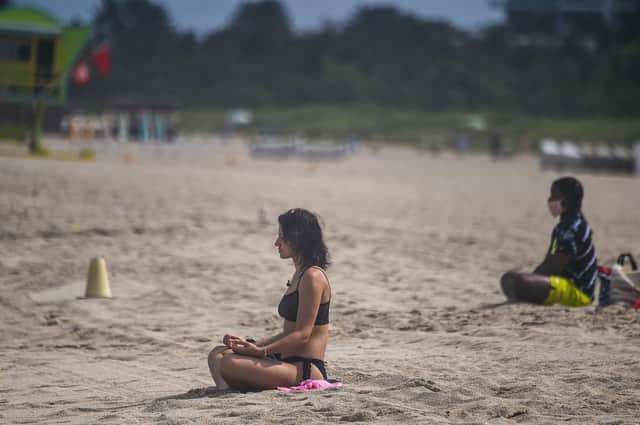 Meditation costs nothing and no equipment is needed, just a quiet space and a bit of concentration, says Jim Duffy (PIcture: Chandan Khanna/AFP via Getty Images)
