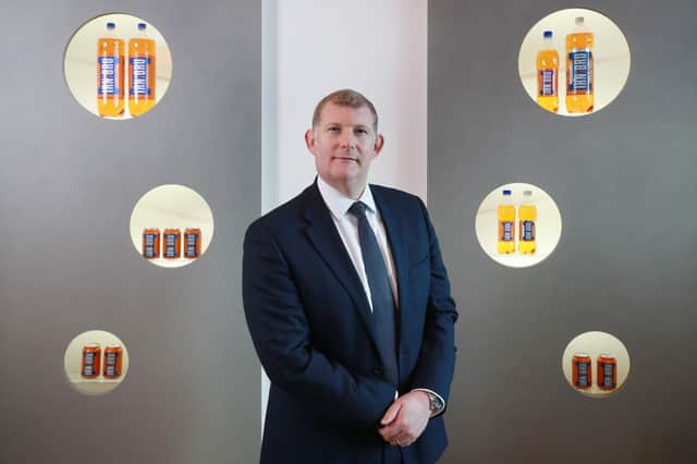 Outgoing CEO Roger White says: 'We remain confident in delivering a full-year profit performance in line with our recently increased market expectations.' Picture: Stewart Attwood.