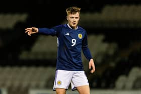 Tommy Conway was on target for Scotland Under-21s against Turkey.