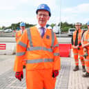 First Minister John Swinney meeting with apprentices. (Photo by Jeff J Mitchell/Getty Images)