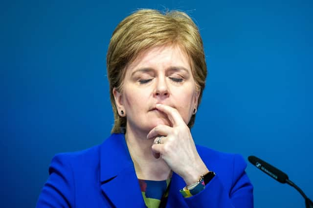 Nicola Sturgeon. Picture: Jane Barlow / POOL / AFP