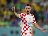 Josip Juranovic is not interested in transfer speculation while at the World Cup. (Photo by Alex Grimm/Getty Images)