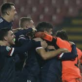 Scotland won a dramatic penalty shoot-out over Serbia
