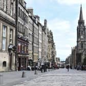 The Royal Mile in Edinburgh. Picture: Lisa Ferguson