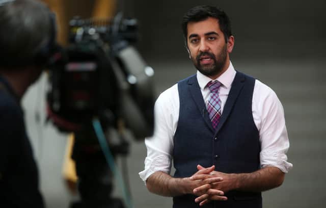 Justice Secretary Humza Yousaf has defended the Hate Crime Bill against claims it will affect freedom of speech (Picture: Fraser Bremner/Scottish Daily Mail/pool/PA)