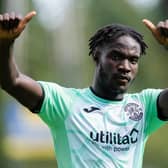 Elie Youan is enjoying life at Hibs, helped by the caring nature of his manager Lee Johnson.