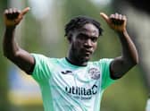 Elie Youan is enjoying life at Hibs, helped by the caring nature of his manager Lee Johnson.