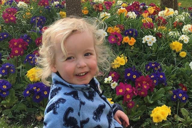 Toddler Xander Irvine died in a fatal traffic collision caused by a 91-year-old driver