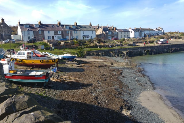 The home of Craster Kippers also boasts a fine pub/restaurant with sea views and the start (or end) point for a fantastic walk along gentle terrain to the ruins of Dunstanburgh Castle.