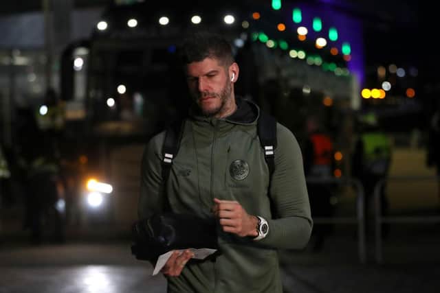 Fraser Forster is in line for an international recall and would be the third Southampton player in the England squad. (Photo by Ian MacNicol/Getty Images)