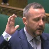 Steven Bonnar crossed his fingers when taking his Commons oath