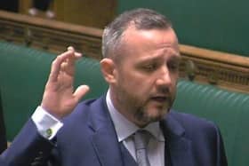 Steven Bonnar crossed his fingers when taking his Commons oath