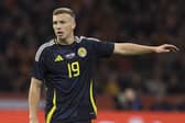 Scotland's Lewis Ferguson appeared as a substitute in the 4-0 defeat to Netherlands. (Photo by Craig Williamson / SNS Group)