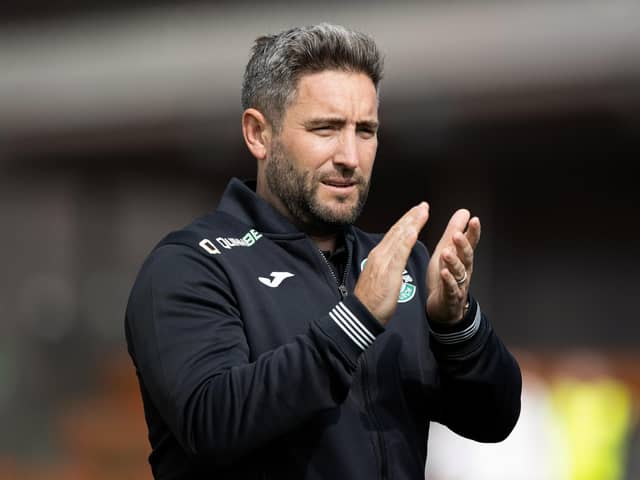 Hibs manager Lee Johnson faces a balancing act with his squad.