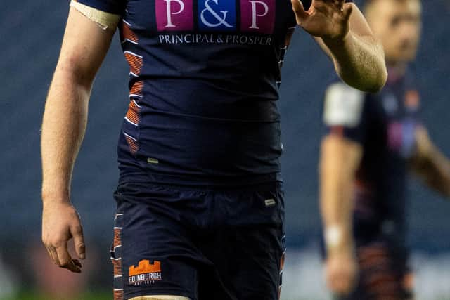 Andrew Davidson is leaving Edinburgh to join Gloucester next season. Picture: Ross MacDonald/SNS