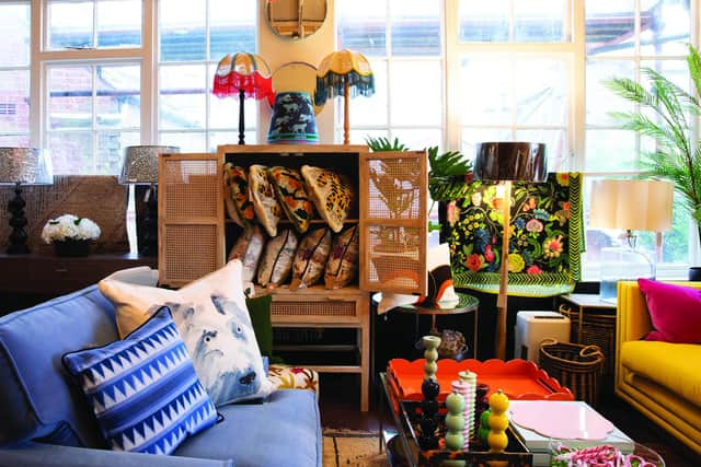 Inside Emma Cross's Gullane-based shop. Image: contributed