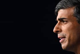 Rishi Sunak was accused of 'wishful thinking' over his claim that delaying key climate-related targets would not damage the transition to net zero by 2050. Picture: Justin Tallis/WPA pool/Getty Images