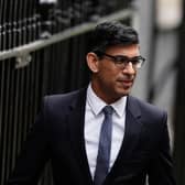 Prime Minister Rishi Sunak departs 10 Downing Street to attend Prime Minister's Questions at the Houses of Parliament. Picture: Jordan Pettitt/PA
