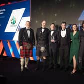 Paul Sheerin, CEO of Scottish Engineering, Dale Gillies, Manufacturing Lead, STATS Group, Gary McDowall, Director of Operations, STATS Group, Moira Cook, Operations Support Supervisor, STATS Group, and Aine Finlayson, Director Of Manufacturing at Aggreko