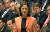 Lucy Allan, Conservative MP for Telford, speaking during Prime Minister's Questions in the House of Commons. Picture: PA