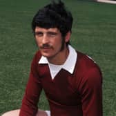 Hearts legend Drew Busby has died aged 74. Picture: SNS