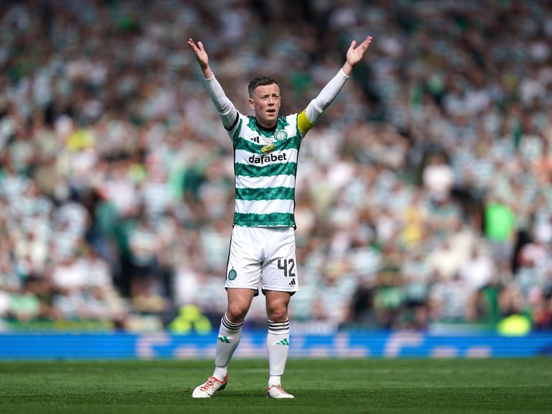 The Celtic captain has dominated this fixture in the past, but not here, not by a long shot. Rangers pressed and harried him constantly and a first-half yellow card resulted in him having to curb combative instincts. Still, his incredible Hampden record a club level goes on. 5