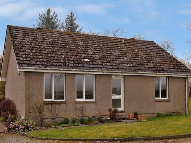 Kirk Cottage is a three-bedroom detached bungalow with gardens and a paddock located on the outskirts of the village of Kirkton of Skene, eight miles outside Aberdeen. The peaceful home could be yours for offers over £275,000.