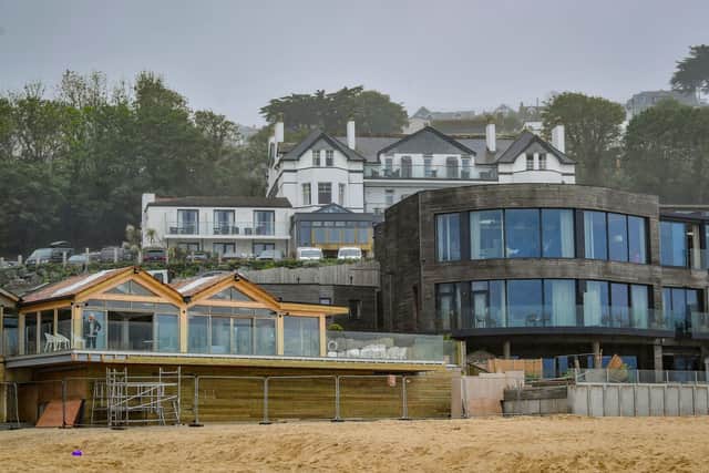 The Carbis Bay hotel ahead of the G7 summit in the Cornish village. (Pic: Ben Birchall/PA Wire)