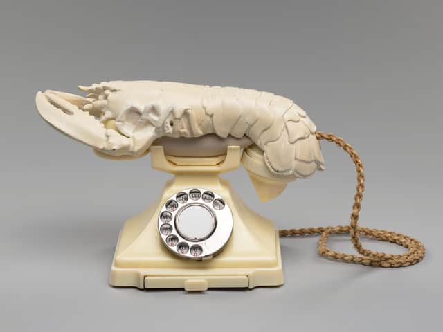 Lobster Telephone, by Salvador Dalí and Edward James PIC: National Galleries of Scotland, purchased by the Henry and Sula Walton Fund, with assistance from Art Fund.