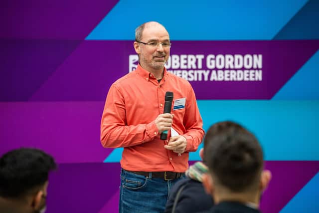 'We’re delighted to launch our annual Startup Accelerator for the fifth year,' says Chris Moule, head of entrepreneurship and innovation at RGU. Picture: contributed.