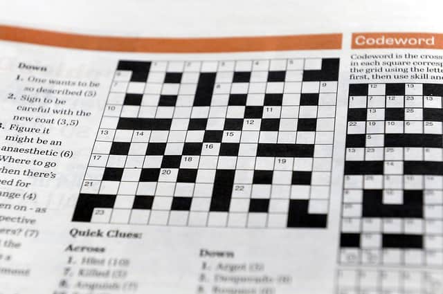 Scotsman crossword