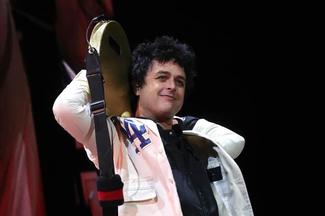 Billie Joe Armstrong of Green Day PIC: Getty