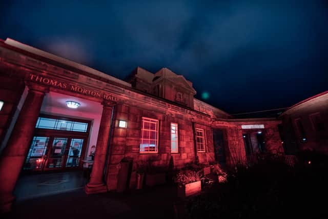 Leith Theatre was among the arts venues lit up in red recently to highlight the shutdown of live events across the UK.