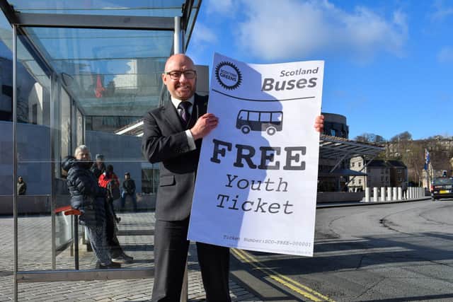 Free bus travel will be increased to 19 to 21-year-olds after an SNP Budget deal with the Scottish Greens, hailed by co-leader Patrick Harvie