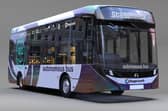 The buses rae due to enter service in the spring. Picture: Alexander Dennis