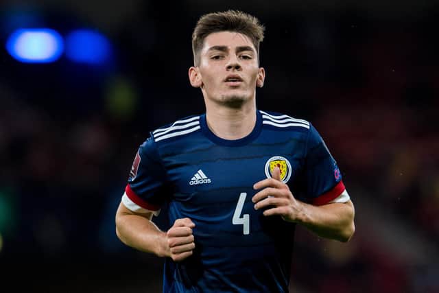 Scotland midfielder Billy Gilmour. Picture: SNS