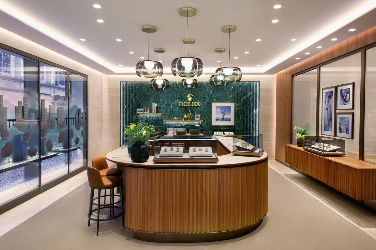 New-look Glasgow Rolex boutique with marble entrance ‘reflects confidence in the city’