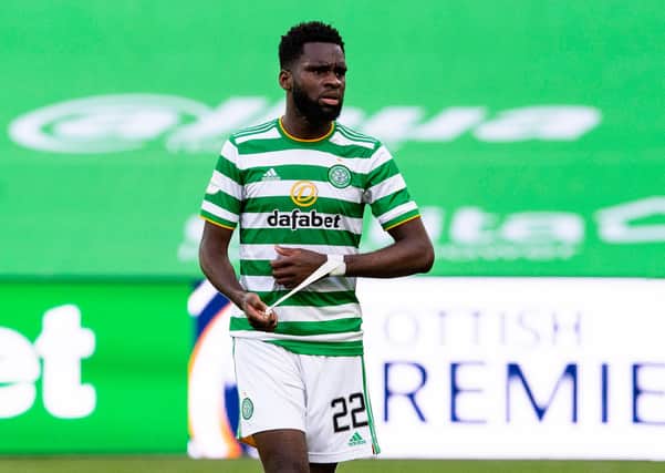 Celtic striker Odsonne Edouard tested positive after joining up with the French under-21 squad. Picture: SNS