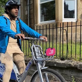Jatinder Singh Randhawa in Courier Culture, part of the National Theatre of Scotland's Scenes For Survival series