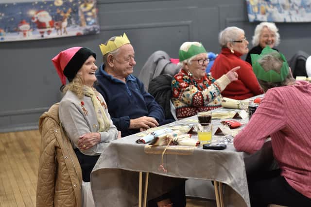 Guests enjoying the event.