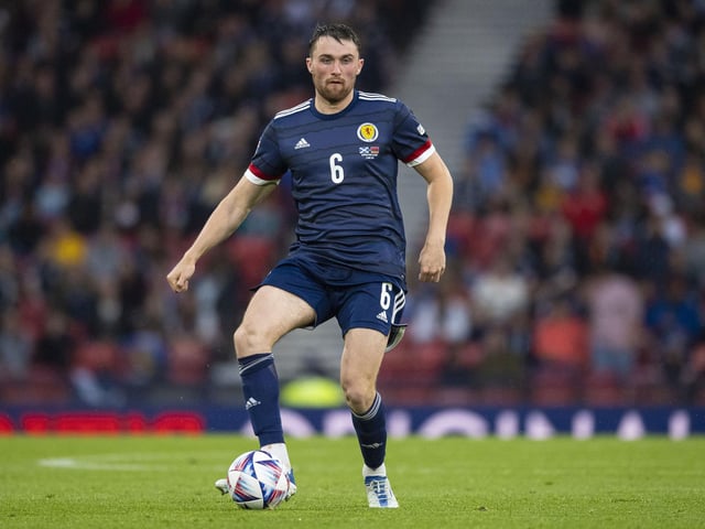 A surprising omission against Ireland after a strolling performance against Armenia. Replaced Scott McKenna in Dublin late on.