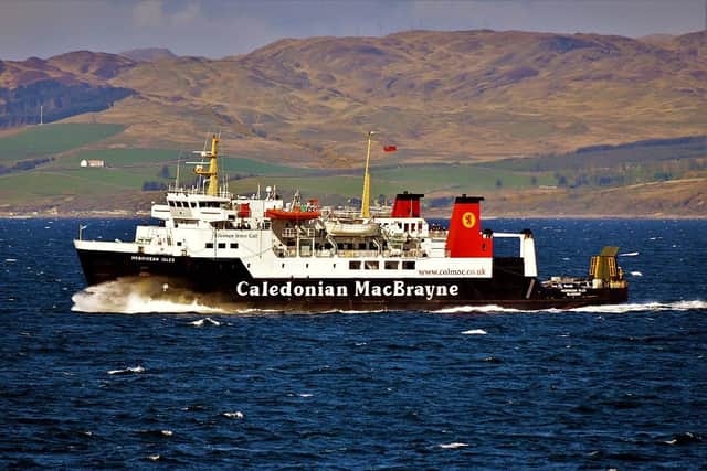 CalMac is having to make do without one of its major vessels this winter, Hebridean Isles, which has been out of action since January. (Photo by Mn28/Wikimedia Commons)