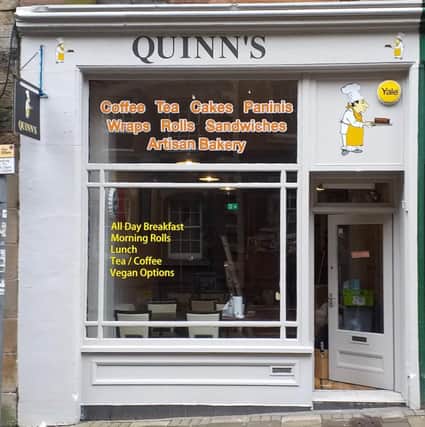 Quinn's Cafe opened at 62 West Port in Edinburgh on 28th August, selling a wide range of breakfast and lunch options alongside speciality teas, coffees and soft drinks.