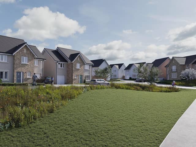 Cala Homes' Oakbank project is one of a series of housing developments at Winchburgh. Picture: contributed.