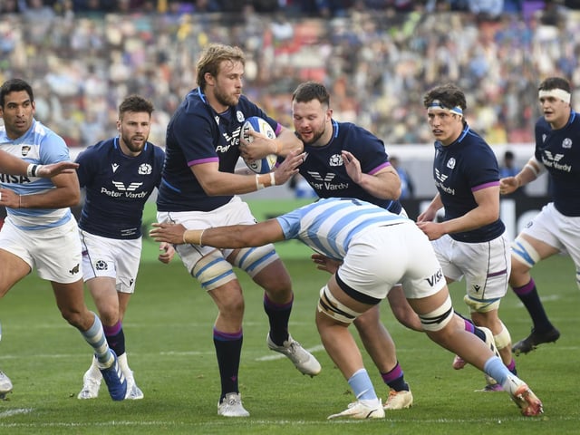 Held up over the line as Scotland sought a fifth try from a late lineout when they could have taken the three points. Lineout was an issue for the visitors all night. 6
