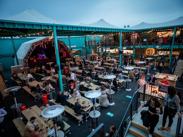 For more al fresco pizza, head to Stack Seaburn where Zza Pizzeria is one of 10 street food traders from which to choose. The shipping container village has proved a huge success since it opened, attracting 700,000 visitors in its first year. Now restrictions have lifted, it's for walk-ins only, unless you've booked an event night.